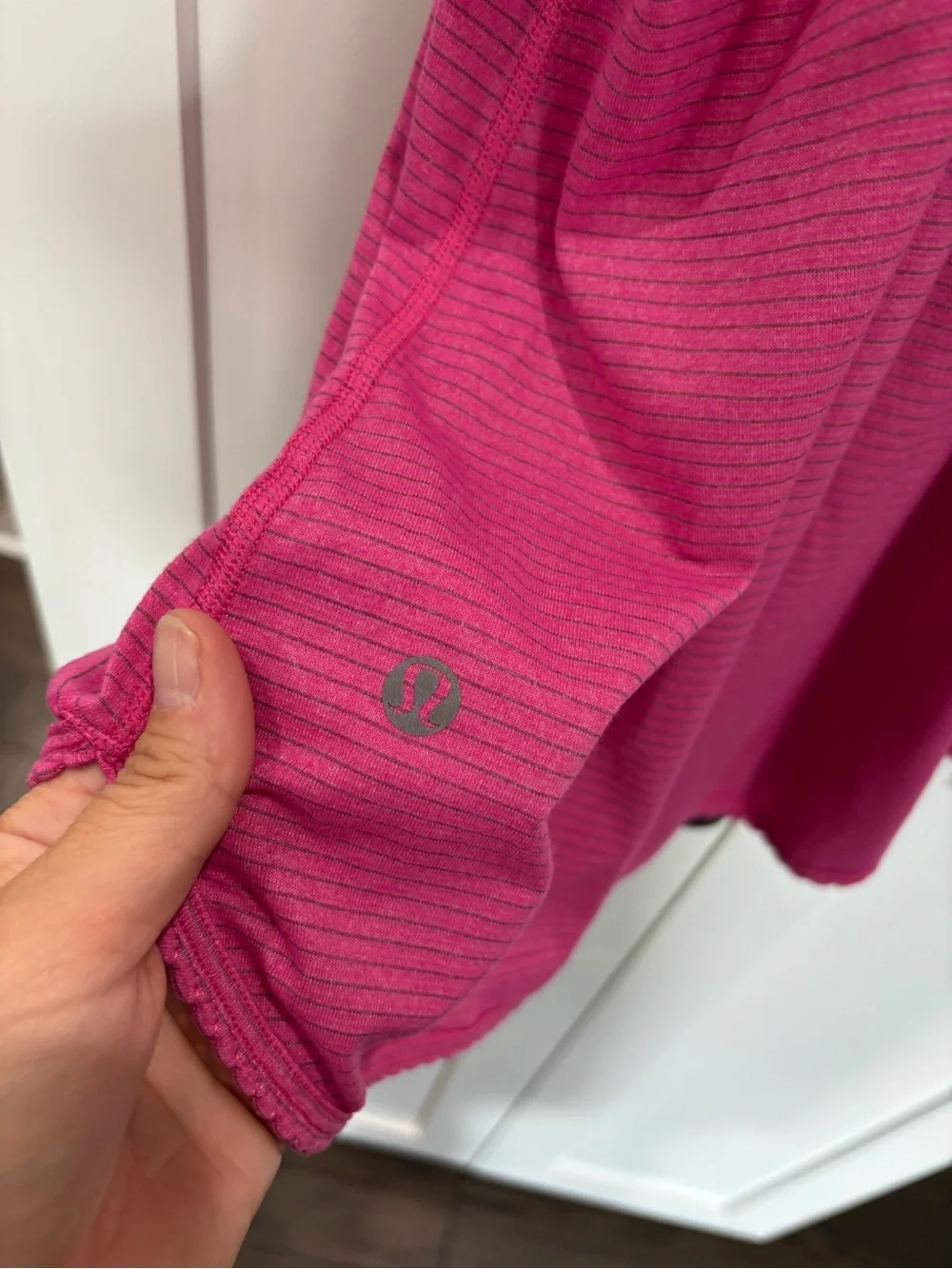 Lululemon Scalloped Racerback Tank Hot Pink & Burgundy 2 Pack Size 10